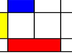 mondrian painting generator